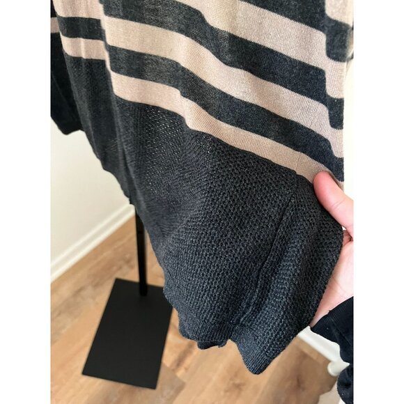 EUC Loft Womens Striped Open Cardigan Sweater - Picture 3 of 6